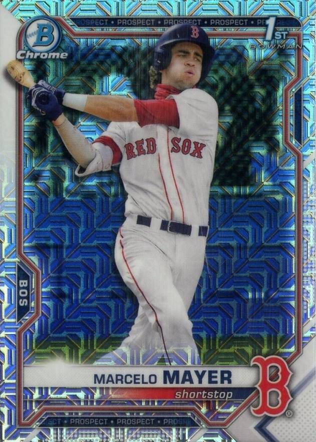 2021 Bowman Draft Marcelo Mayer #BDC174 Baseball Card