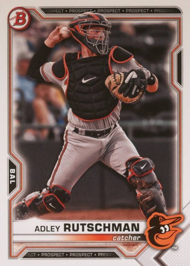 2021 Bowman Draft Adley Rutschman #BD31 Baseball Card