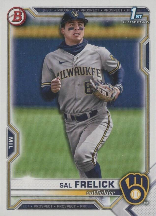 2021 Bowman Draft Sal Frelick #BD172 Baseball Card