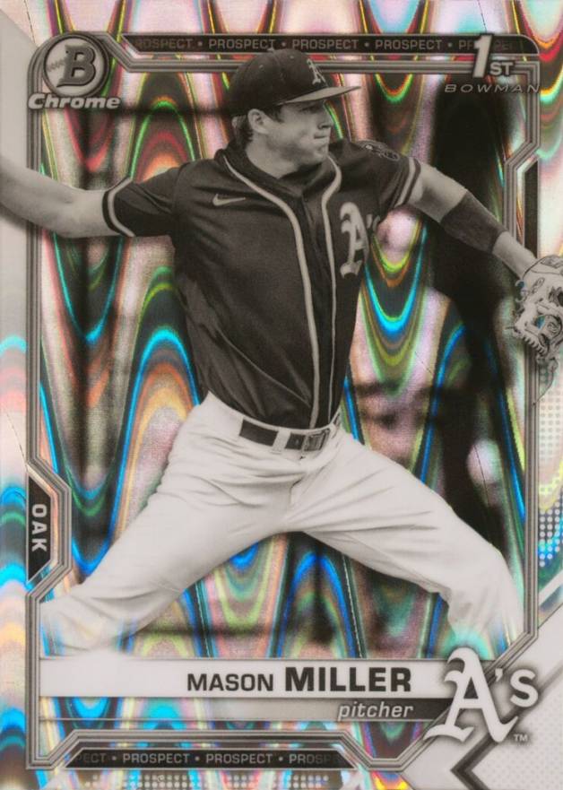 2021 Bowman Draft Mason Miller #BDC85 Baseball Card