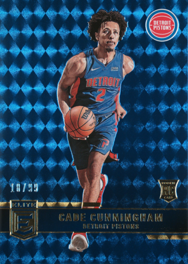 2021 Panini Donruss Elite Cade Cunningham #248 Basketball Card