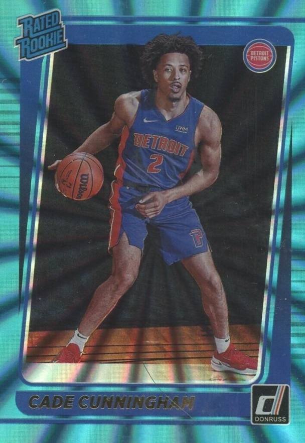 2021 Panini Donruss Cade Cunningham #211 Basketball Card