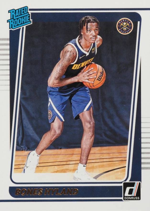 2021 Panini Donruss Bones Hyland #244 Basketball Card