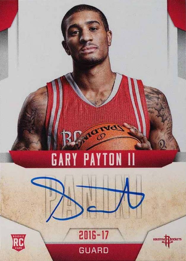 2016 Panini Donruss Next Day Autographs Gary Payton II #ND-GPII Basketball Card