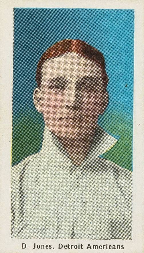 1910 Sporting Life D. Jones, Detroit Americans # Baseball Card