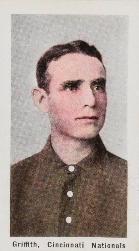 1910 Sporting Life Griffith, Cincinnati Nationals # Baseball Card