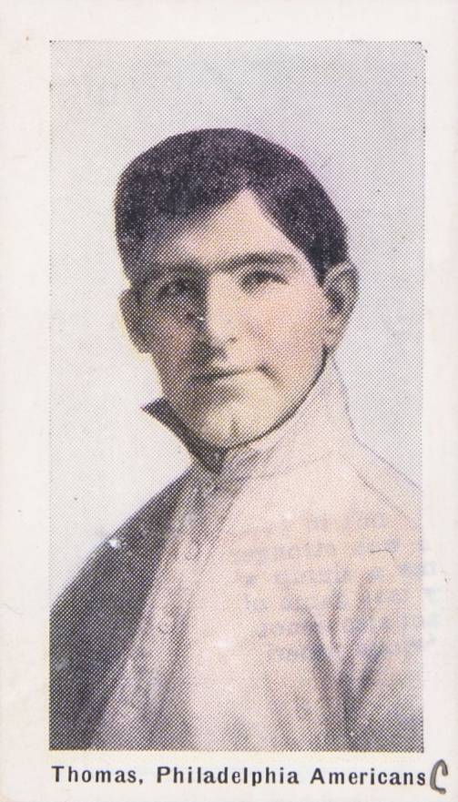 1910 Sporting Life Thomas, Philadelphia Americans # Baseball Card