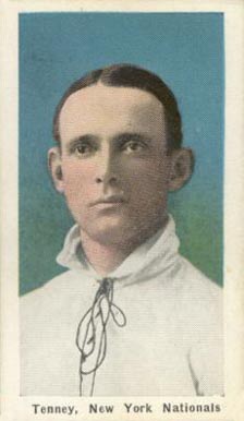 1910 Sporting Life Tenney, New York Nationals # Baseball Card