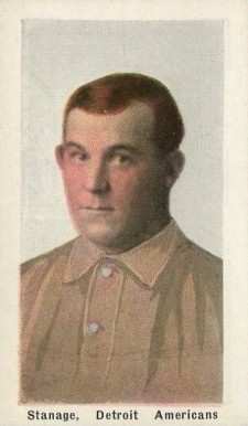 1910 Sporting Life Oscar Stanage # Baseball Card