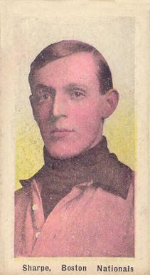 1910 Sporting Life Sharpe, Boston Nationals # Baseball Card