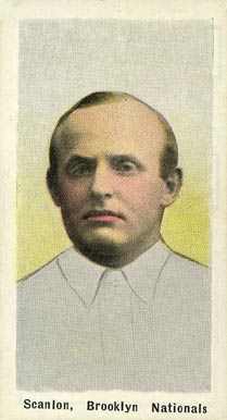 1910 Sporting Life Scanlon, Brooklyn Nationals # Baseball Card