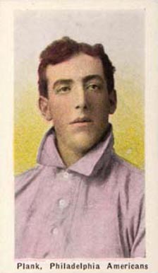 1910 Sporting Life Plank, Philadelphia Americans # Baseball Card