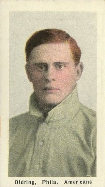 1910 Sporting Life Rube Oldring # Baseball Card