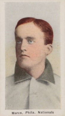 1910 Sporting Life Moren, Phila. Nationals # Baseball Card