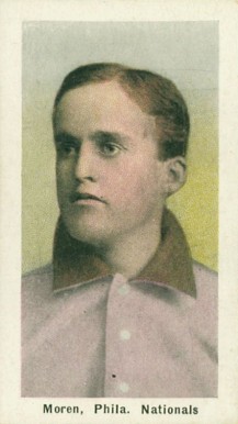 1910 Sporting Life Moren, Phila. Nationals # Baseball Card