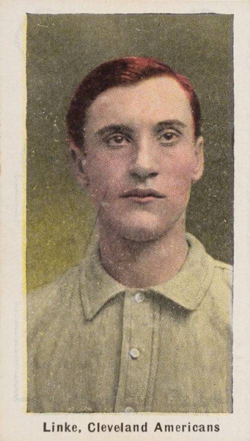 1910 Sporting Life Linke, Cleveland Americans # Baseball Card