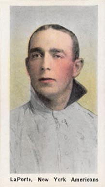 1910 Sporting Life LaPorte, New York Americans # Baseball Card