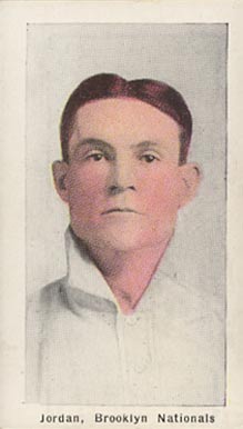 1910 Sporting Life Jordan, Brooklyn Nationals # Baseball Card