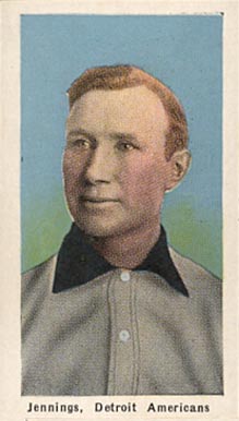 1910 Sporting Life Jennings, Detroit Americans # Baseball Card