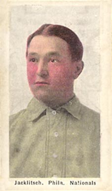 1910 Sporting Life Jacklitsch, Phila. Nationals # Baseball Card