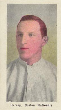 1910 Sporting Life Herzog, Boston Nationals # Baseball Card