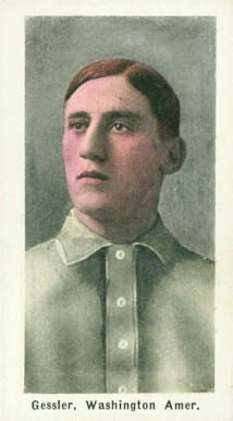 1910 Sporting Life Doc Gessler # Baseball Card