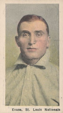 1910 Sporting Life Evans, St. Louis Nationals # Baseball Card