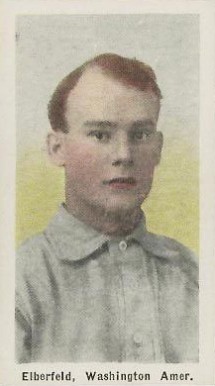 1910 Sporting Life Kid Elberfeld # Baseball Card