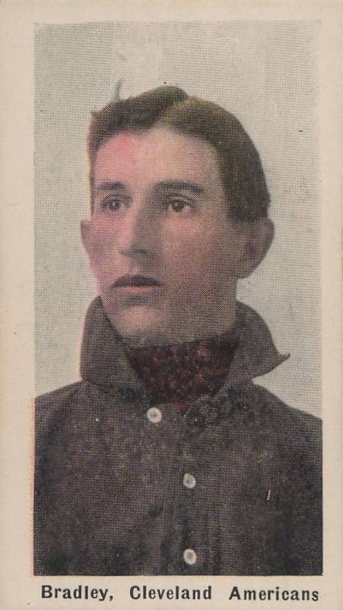 1910 Sporting Life Bradley, Cleveland Americans # Baseball Card