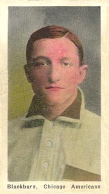 1910 Sporting Life Blackburn, Chicago Americans # Baseball Card