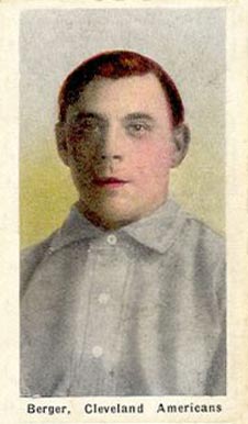 1910 Sporting Life Berger, Cleveland Americans # Baseball Card