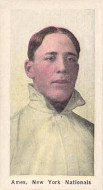 1910 Sporting Life Ames, New York Nationals # Baseball Card