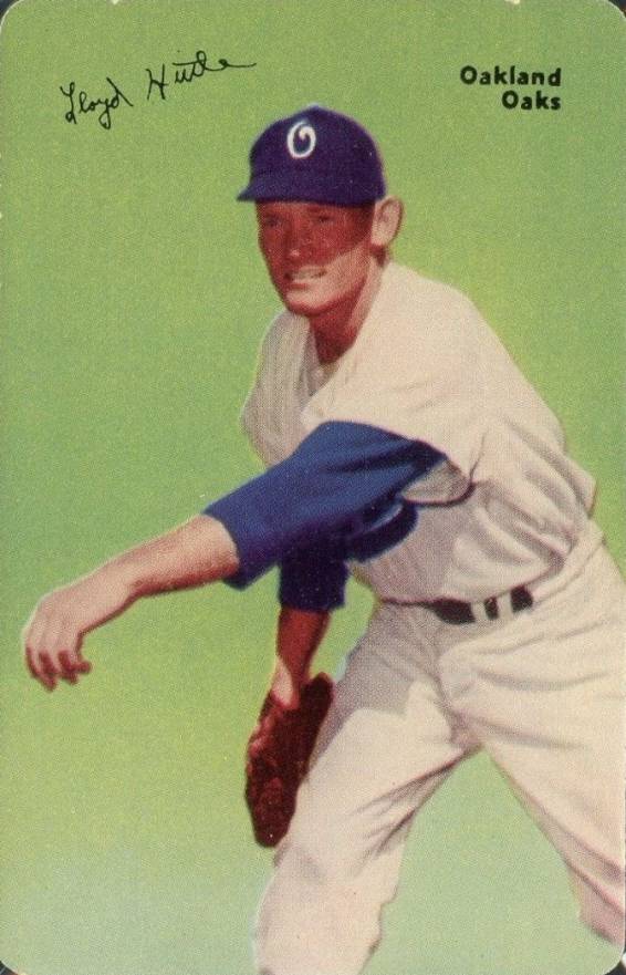 1953 Mother's Cookies Lloyd Hittle #42 Baseball Card