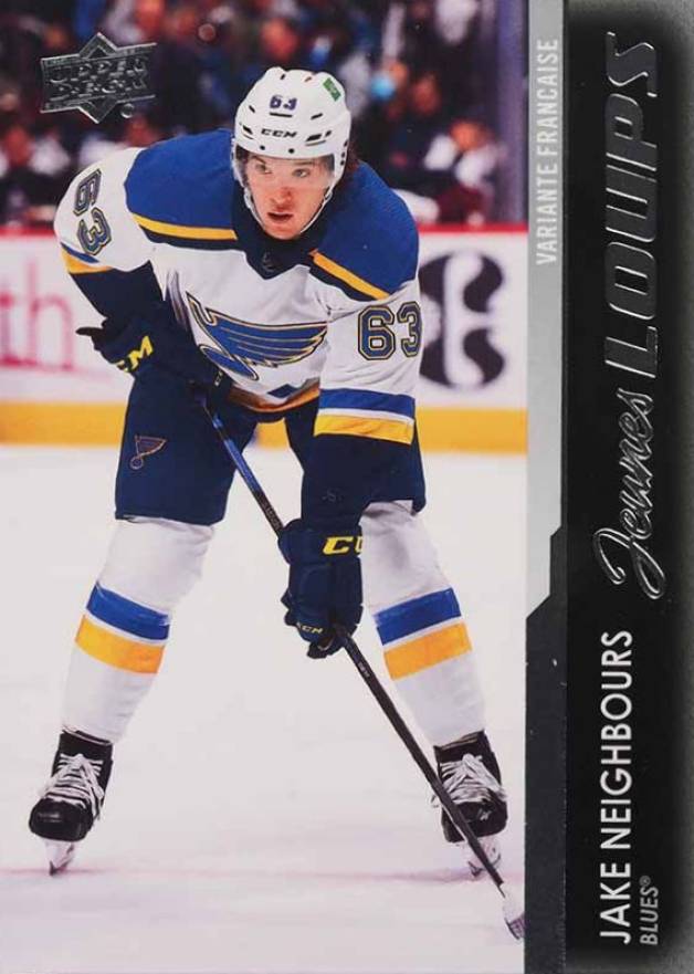 2021 Upper Deck Jake Neighbours #467 Hockey Card