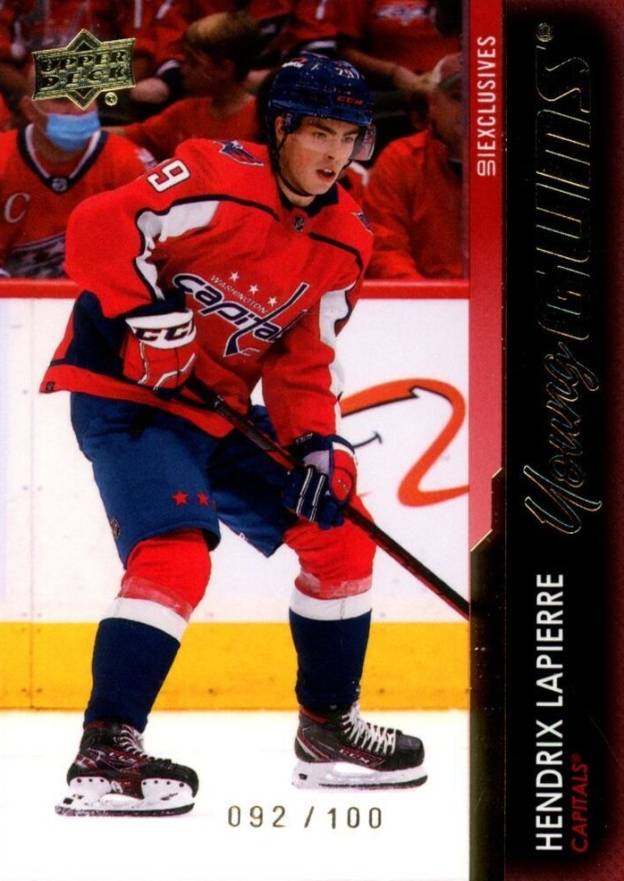 2021 Upper Deck Hendrix Lapierre #472 Hockey Card