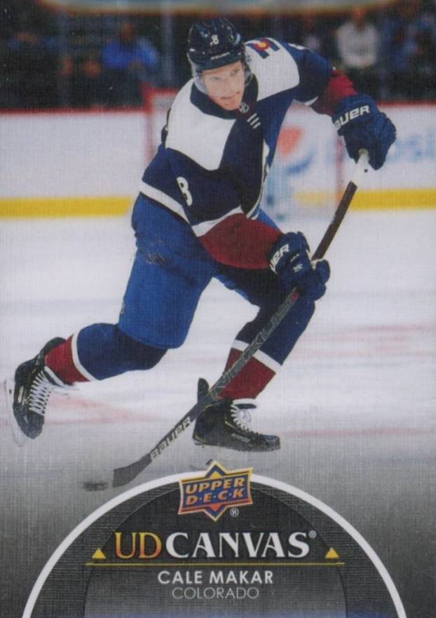 2021 Upper Deck Canvas Cale Makar #C142 Hockey Card