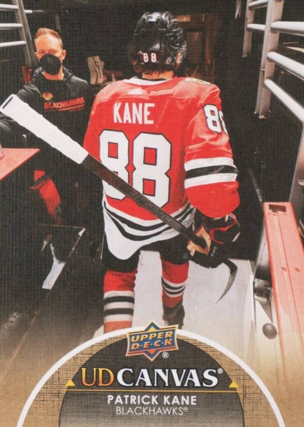 2021 Upper Deck Canvas Patrick Kane #C18 Hockey Card