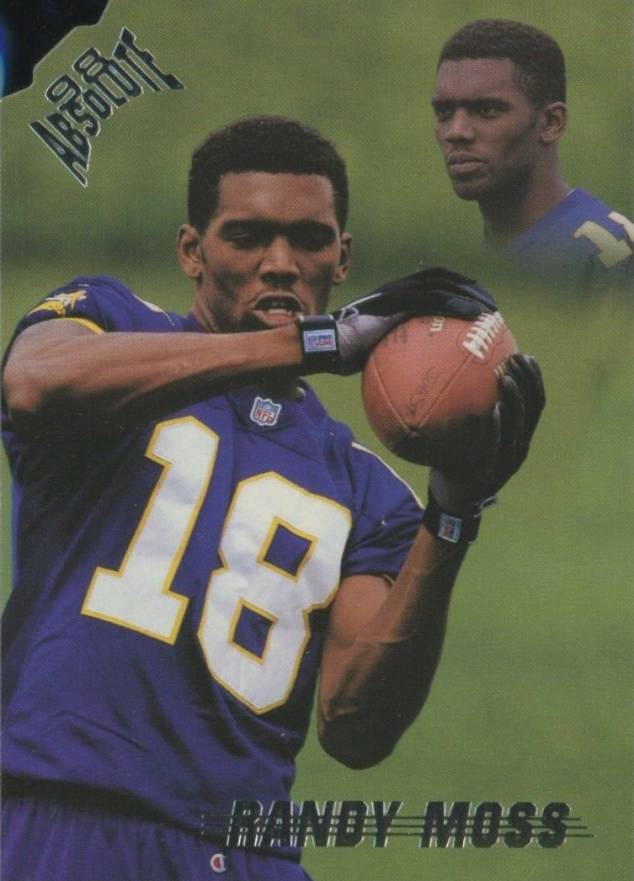 1998 Playoff Absolute Retail Randy Moss #40 Football Card