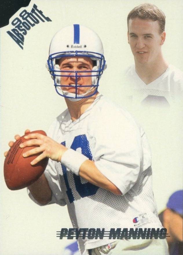 1998 Playoff Absolute Retail Peyton Manning #165 Football Card