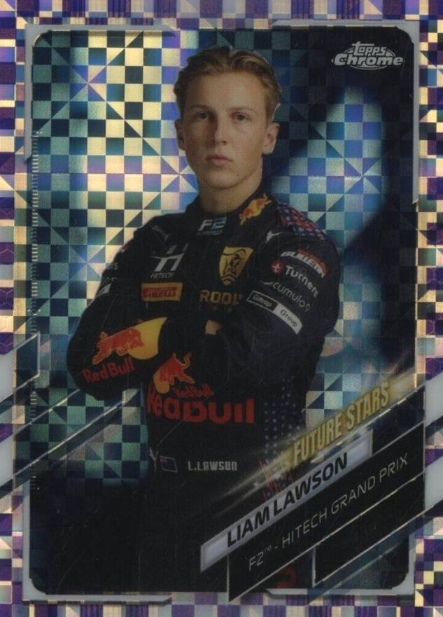 2021 Topps Chrome Formula 1 Liam Lawson #68 Other Sports Card