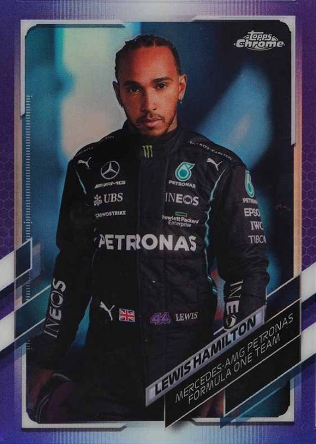 2021 Topps Chrome Formula 1 Lewis Hamilton #1 Other Sports Card