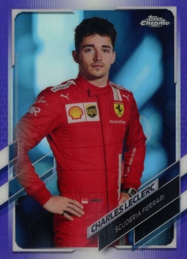 2021 Topps Chrome Formula 1 Charles Leclerc #11 Other Sports Card