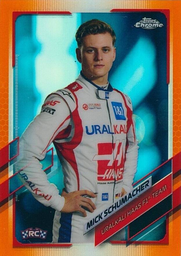 2021 Topps Chrome Formula 1 Mick Schumacher #17 Other Sports Card