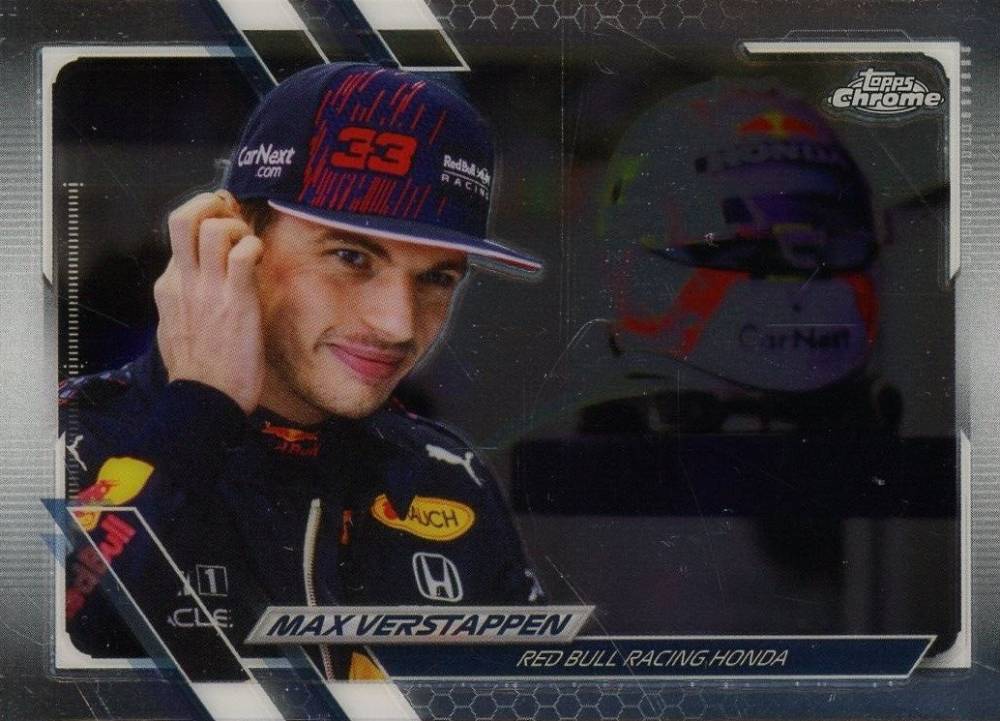 2021 Topps Chrome Formula 1 Max Verstappen #43 Other Sports Card