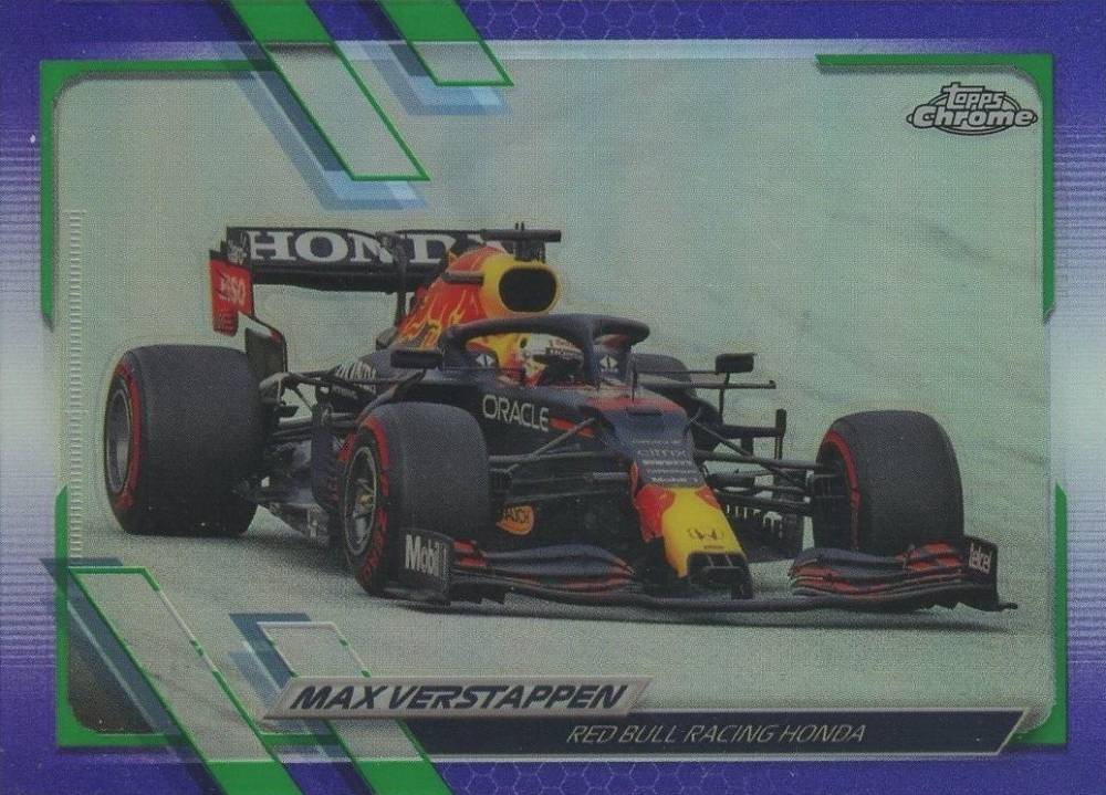 2021 Topps Chrome Formula 1 Max Verstappen #98 Other Sports Card