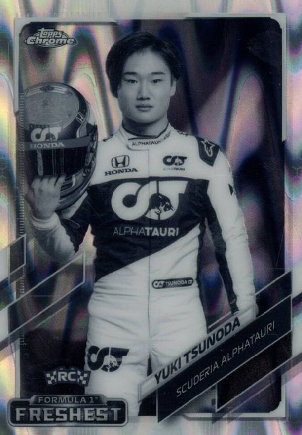 2021 Topps Chrome Formula 1 Yuki Tsunoda #173 Other Sports Card