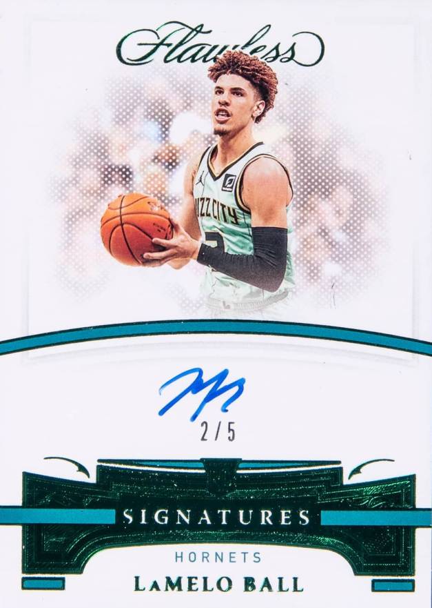 2020 Panini Flawless Flawless Autographs LaMelo Ball #AUTLAM Basketball Card