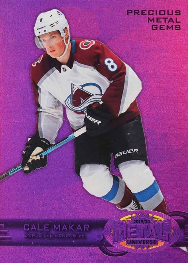 2019 Upper Deck Employee Exclusive Precious Metal Gems Purple Cale Makar #UD-CM Hockey Card