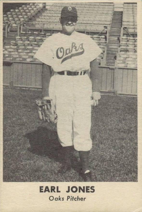 1949 Remar Bread Oakland Oaks Earl Jones # Baseball Card