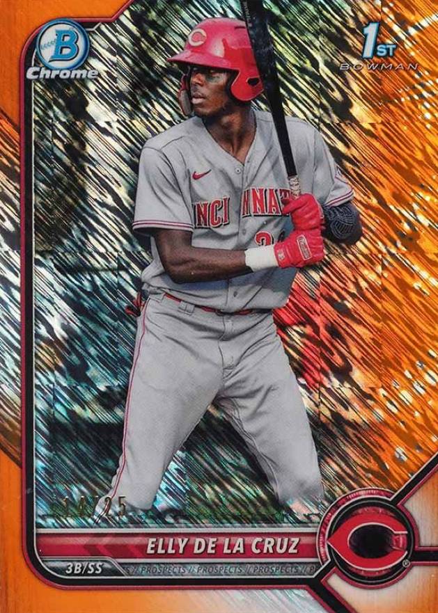 2022 Bowman Chrome Prospects Elly de La Cruz #BCP50 Baseball Card